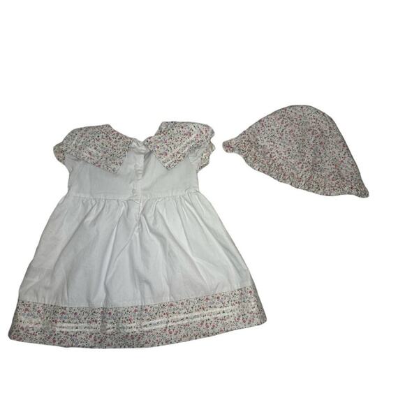 Harry & Violet Girls 24 Months White,Pink, Purple, Green Floral Matching Set - Picture 6 of 16